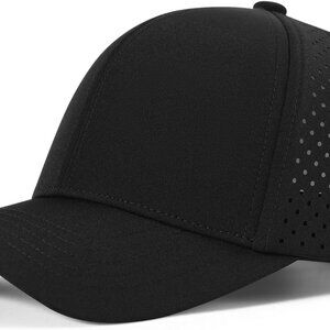 Men's Quick Dry Snapback Cap with Laser Cut Mesh for Ultimate Breathability